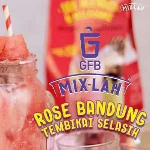 Resepi Sirap atau Rose Bandung Tembikai Selasih