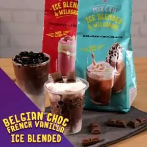 French Vanilla & Belgian Chocolate Ice Blended