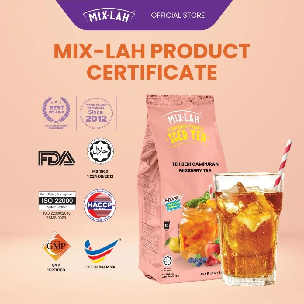 Certificate Mixberry Tea